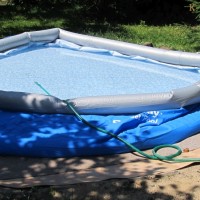 Jak postavit nadzemní nafukovací bazén